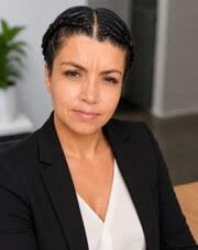 Professional portrait of Alejandra Peña, team member and entrepreneur